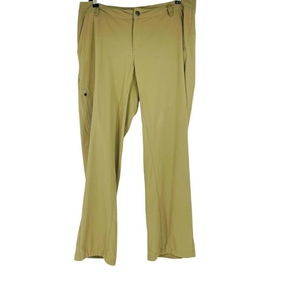 Golite Pants - Golite Pants Active Golf Beige Large Women Sports Athletic Bottom Side Pockets